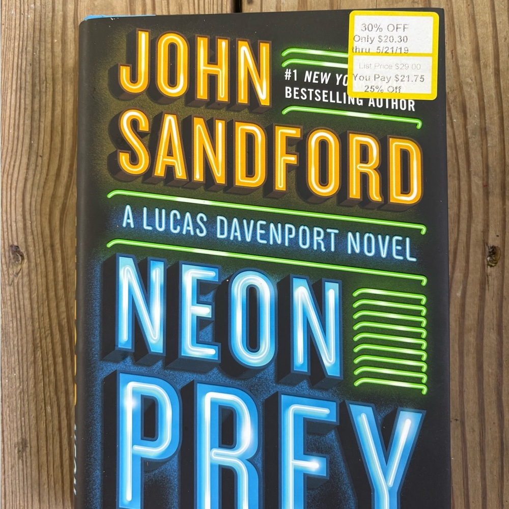 Neon Prey by John Sandford Hardcover
